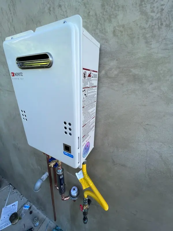 Tankless water heater installation for Lake Biltmore Village homes